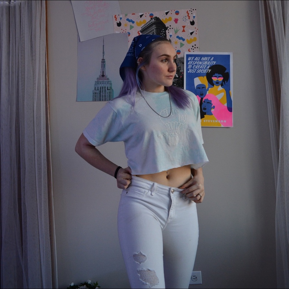 Cropped T-shirt
